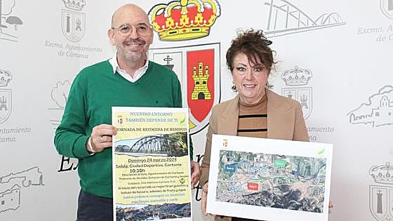 Cártama town hall organises environmental awareness clean-up day for members of public