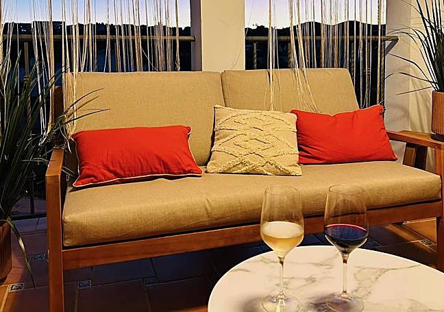 A new home in the sun is a place to relax.