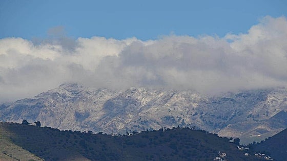 In pictures: Blanket of snow covers Malaga mountains for second time this year