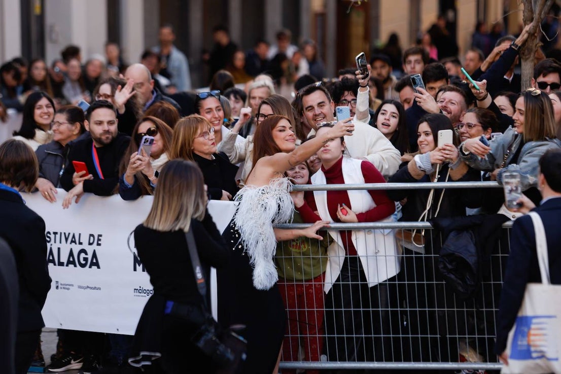 The best photos from the red carpet and opening gala of Malaga's 2024 festival of cinema