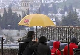 Wintry weather hits south of Spain with five provinces of Andalucía under alert for rain, snow, wind or rough sea conditions