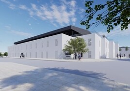Computer image of the new multidisciplinary centre.