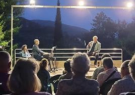 David Beatty at the Nazari Gardens in Vélez de Benaudalla in 2022.