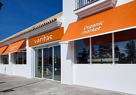 Facade of the new shop that will open in Estepona.