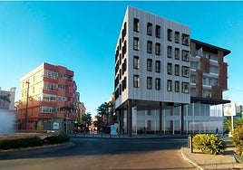 Virtual image of the proposed new building.