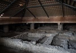 The current state of the Benalroma villa, underneath the building of the same name.