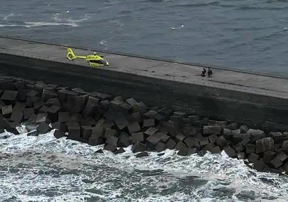 Rescue in San Esteban.