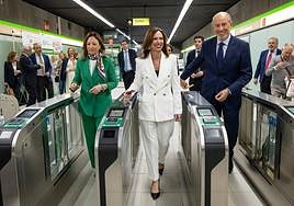 Malaga metro users can now pay for their journeys by bank card or mobile phone