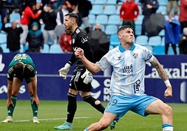 Roberto celebrates scoring his equalising goal.