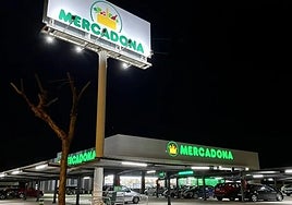 A Mercadona supermarket in Alicante.