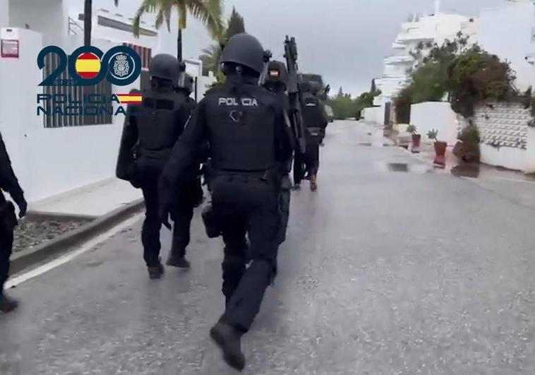 Two men arrested for allegedly firing at least 15 shots at Marbella restaurant before fleeing on motorbike