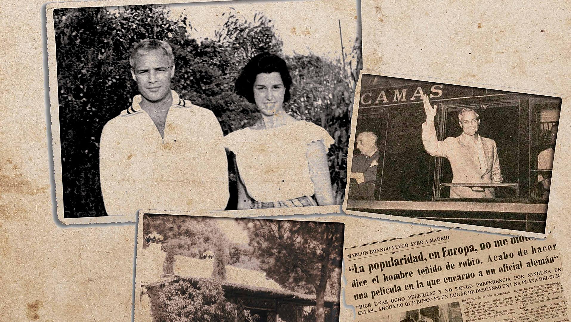 The unpublished photo of Marlon Brando on the Costa del Sol - Vimarsana News
