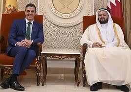 Spanish Prime Minister Pedro Sánchez on visit to Middle East