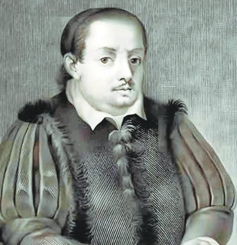 Portrait of Vicente Espinel.