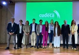 Members of Cudeca and its supporters at Thursday's presentation.
