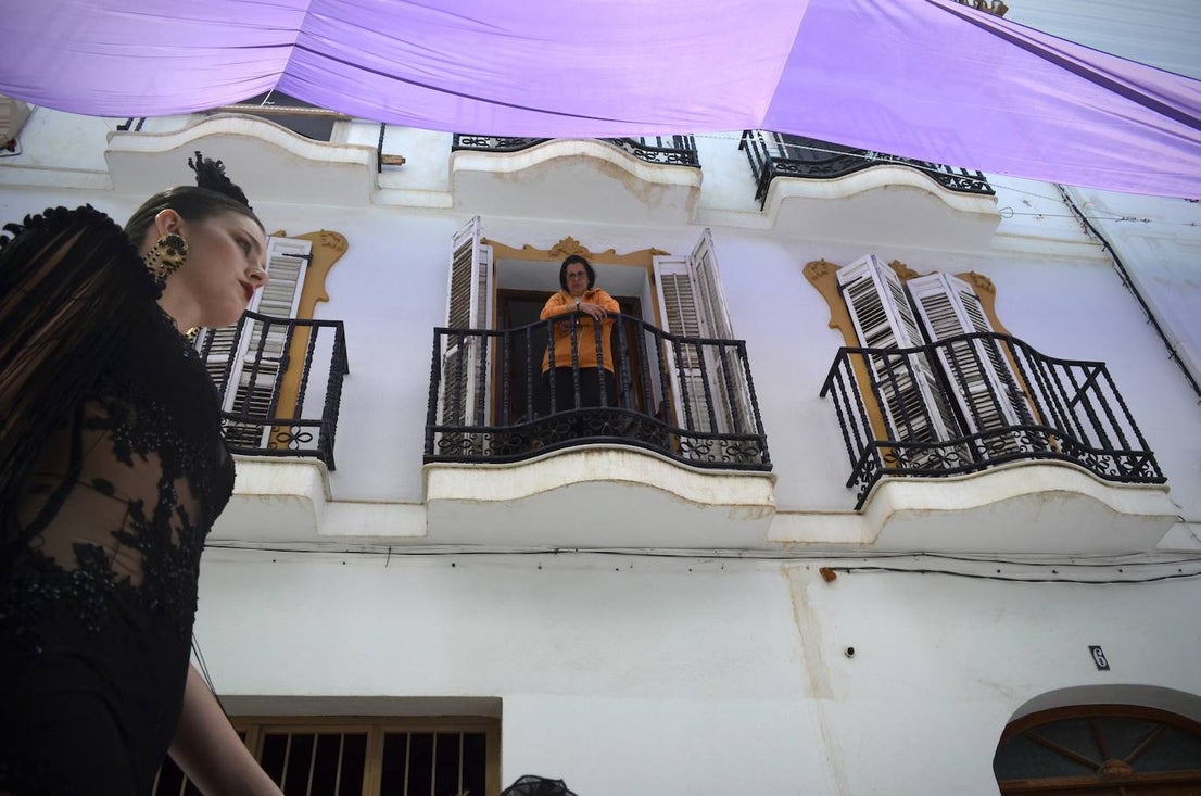 Flamenco fashion show in Alhaurín el Grande