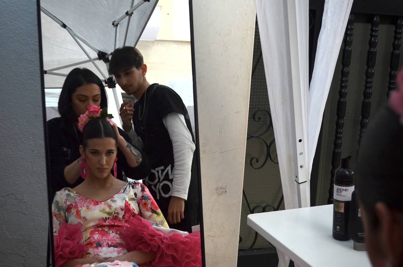 Flamenco fashion show in Alhaurín el Grande