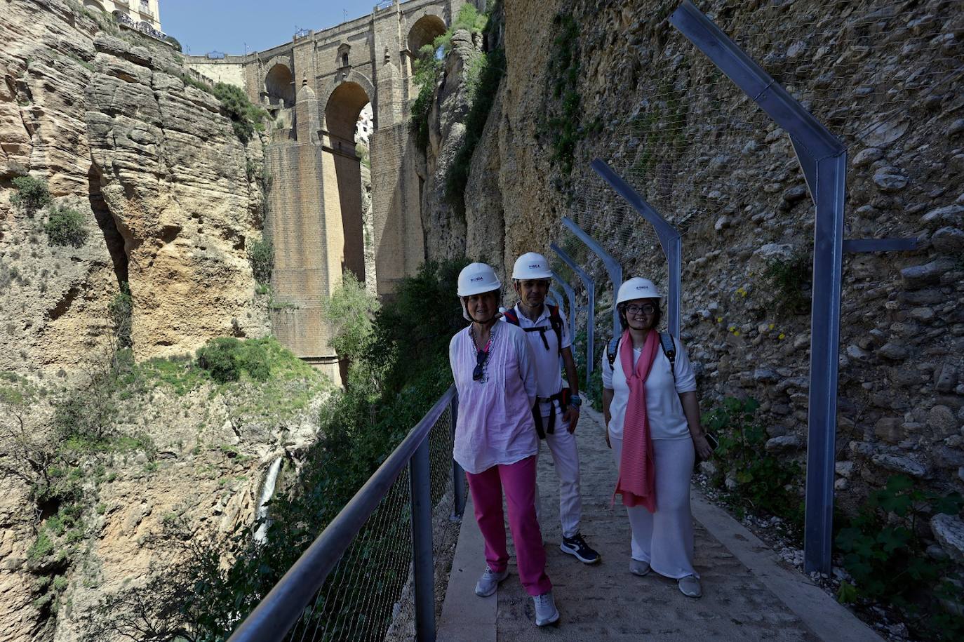 Ronda's new gorge walk tourist attraction opens to public, in pictures