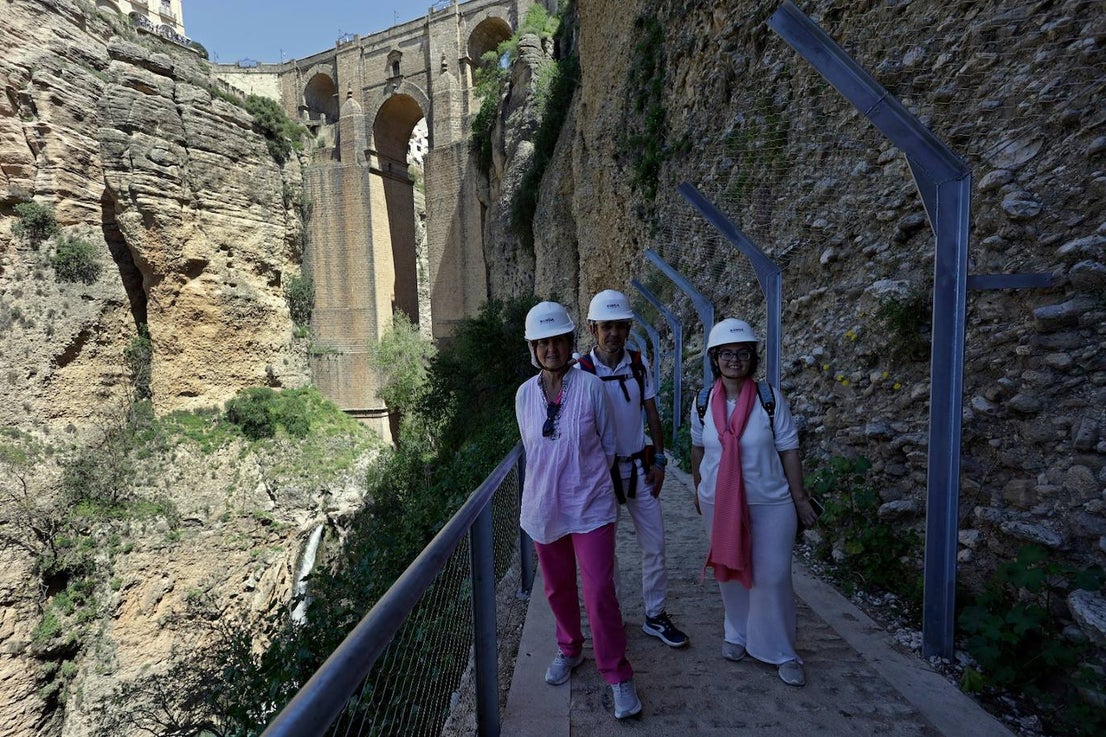 Ronda's new gorge walk tourist attraction opens to public, in pictures