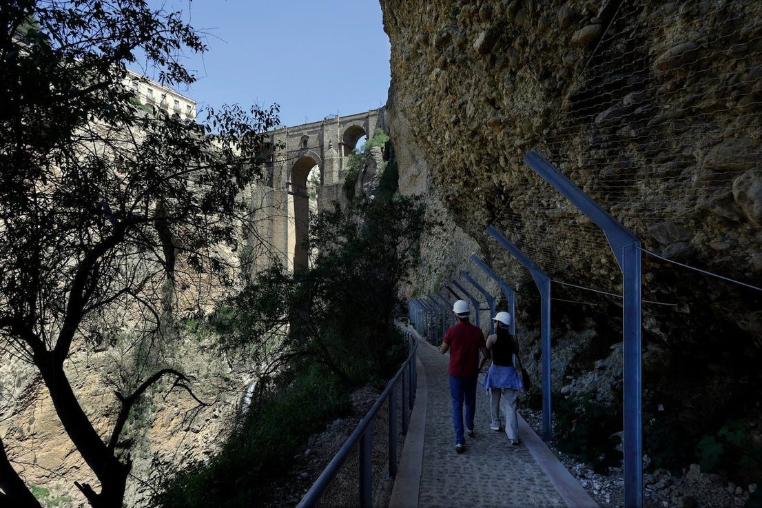 Ronda's new gorge walk tourist attraction opens to public, in pictures