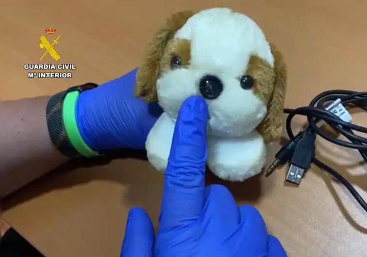 Man arrested for allegedly abusing teenage stepdaughter in front of a camera hidden inside a soft toy