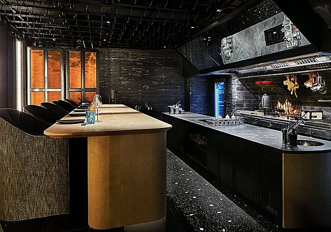 Smoked Room Madrid, with two Michelin stars.