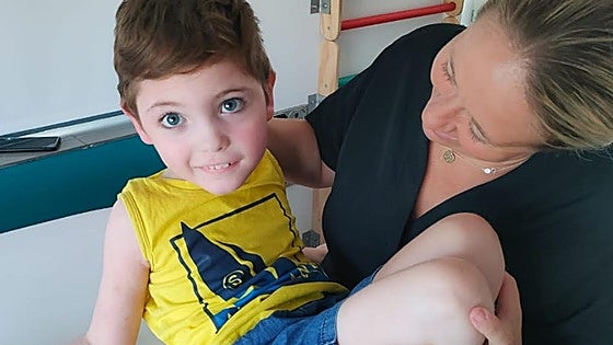 Granada town gets ready to party for Dani, a six-year-old boy with cerebral palsy