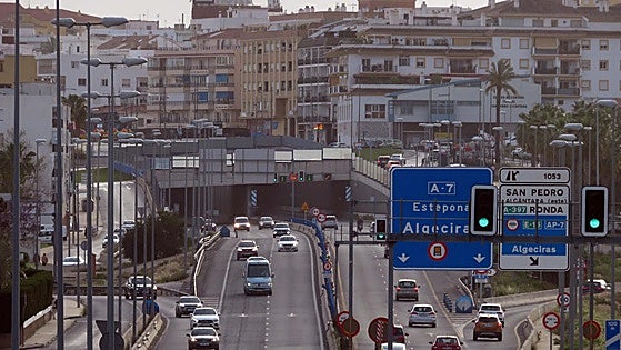 A-7 motorway lane closures until June as nighttime safety work starts on San Pedro Alcántara tunnel