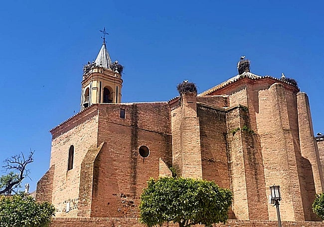 The church of San Jorge in Palos de la Frontera.