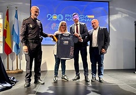 Ana Mula at the presentation.