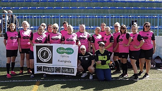 Benalmádena Ladies Walking Football Club unveil new strip
