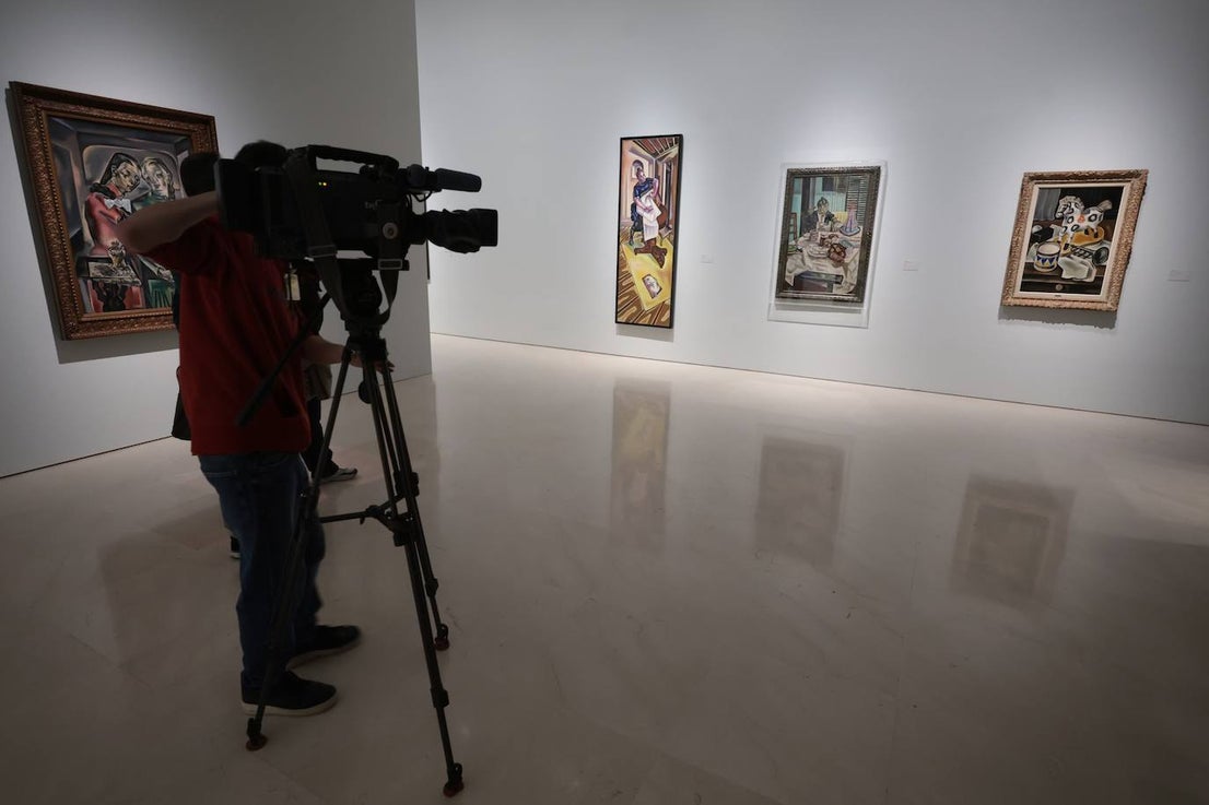 Marie Blanchard at Malaga's Picasso museum