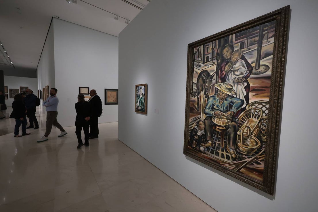 Marie Blanchard at Malaga's Picasso museum