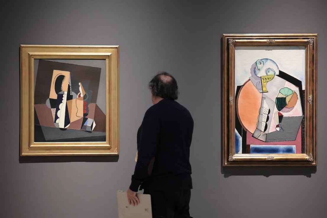 Marie Blanchard at Malaga's Picasso museum