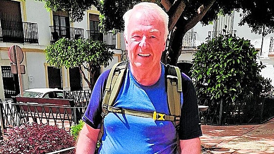 The retired British doctor raising awareness of ovarian cancer with 780km pilgrimage in Spain