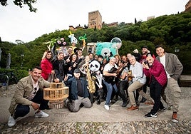 SMEs and freelancers who organise all kinds of events at the foot of the Alhambra.
