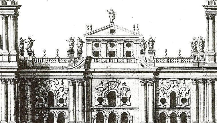 This is how the diocese plans to finish the façade of Malaga Cathedral