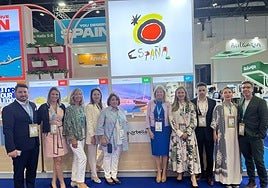 Mayor Ángeles Muñoz headed the Marbella delegation at the Dubai tourism fair