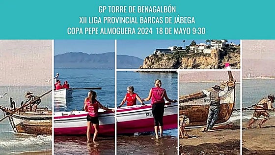 More than 300 traditional 'jábega' rowing boats launch league with charity cup