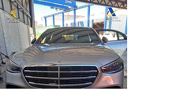 Eight top-of-the-range vehicles stolen in the USA intercepted at port in south of Spain