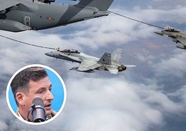 How long does it take to cross Spain in a F18 military jet?