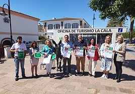 Mijas town hall announce the 'No Tobacco Day' initiatives.