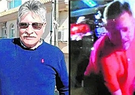 Mario Sauco (left) and his attacker, Mark T., in a picture taken after the attack.