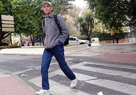 Jurado Montilla pictured by SUR offices in 2013.