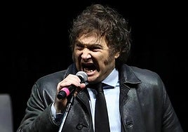 Javier Milei (file image).