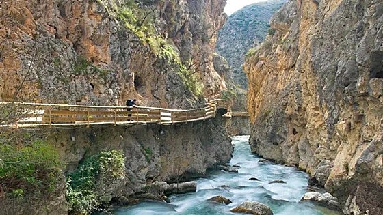 The spectacular hiking route that runs alongside crystal-clear waters in Andalucía's Granada province