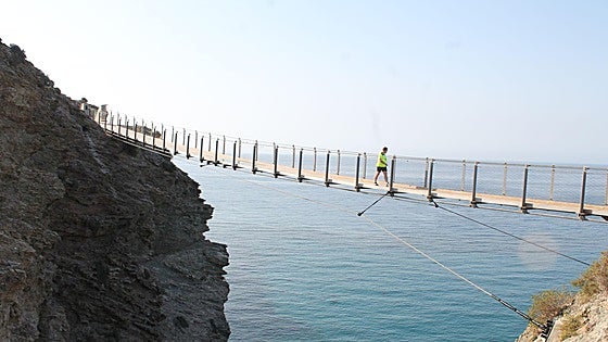 The village on Spain's Costa Tropical which has a walk that's not suitable for people with a fear of heights