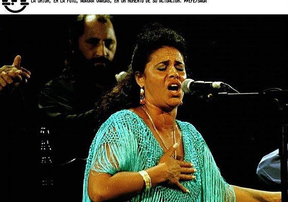 Gypsy singer Aurora Vargas will perform at the festival.