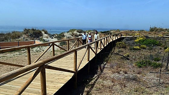 Delicate dune area on the Costa reopens to public after restoration work