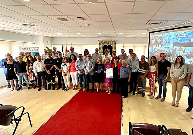 The award ceremony was attended by professionals of the tourism industry.